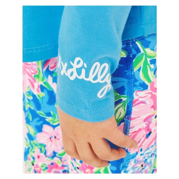 Lilly Pulitzer Girls Mini Emerie Cotton Tee - Picture 3 of 3